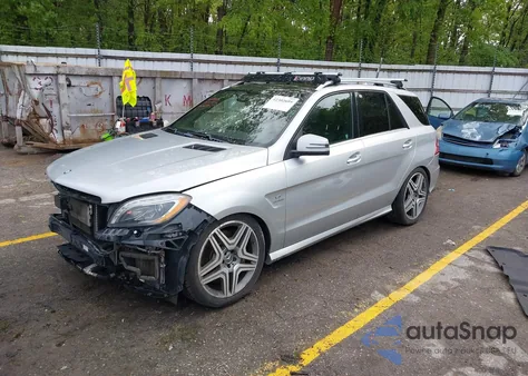 2012 Mercedes-Benz Ml 63 Amg 4Matic from USA, damaged, VIN 4JGDA7EBXCA053025